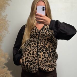 Gilet sans manches Léopard